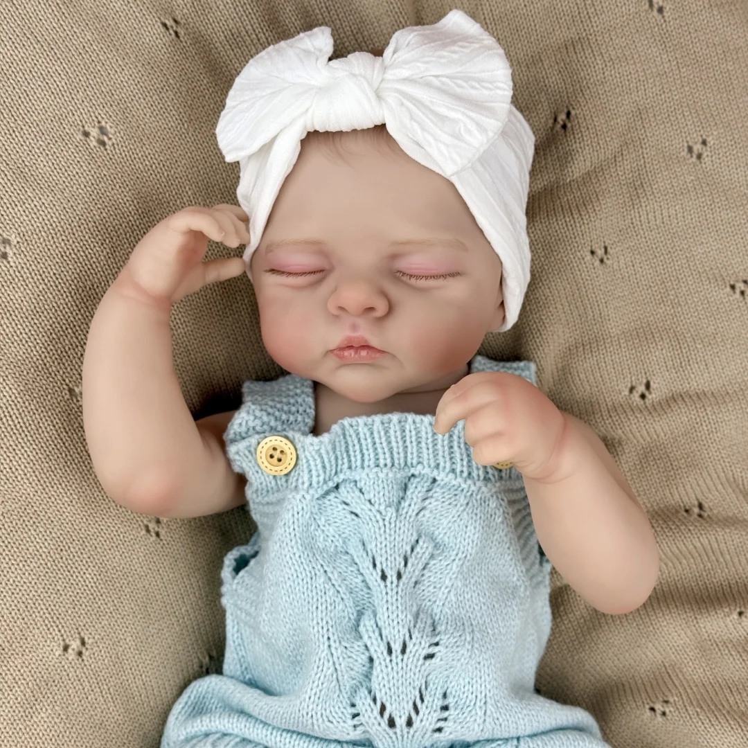AONPENG 19 Inch 48 CM Full Vinyl Body Reborn Baby Doll Toy Lifelike Handmade Fashion Birthday Gift
AONPENG 19 Inch 48 CM Full Vinyl Body Reborn Baby Doll Toy Lifelike Handmade Fashion Birthday Gift