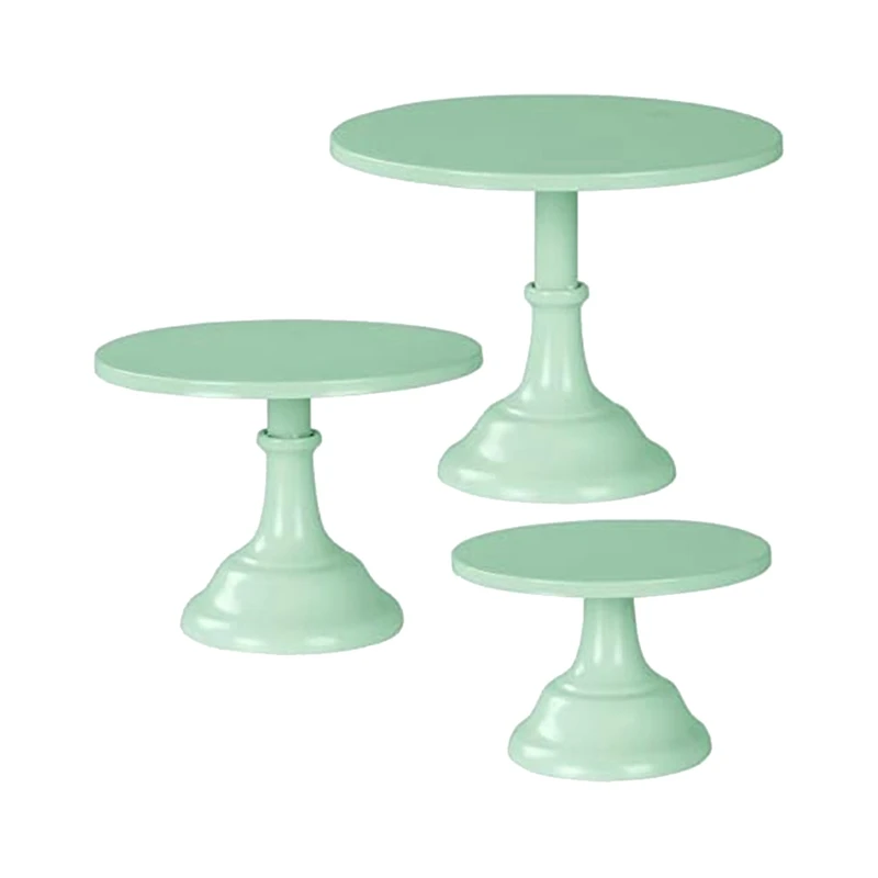 3Pcs Cake Stand, Cake Stand , Tall Cake Stands For Dessert Table, Perfect Display For Wedding Graduation Party,Green Durable
3Pcs Cake Stand, Cake Stand , Tall Cake Stands For Dessert Table, Perfect Display For Wedding Graduation Party,Green Durable