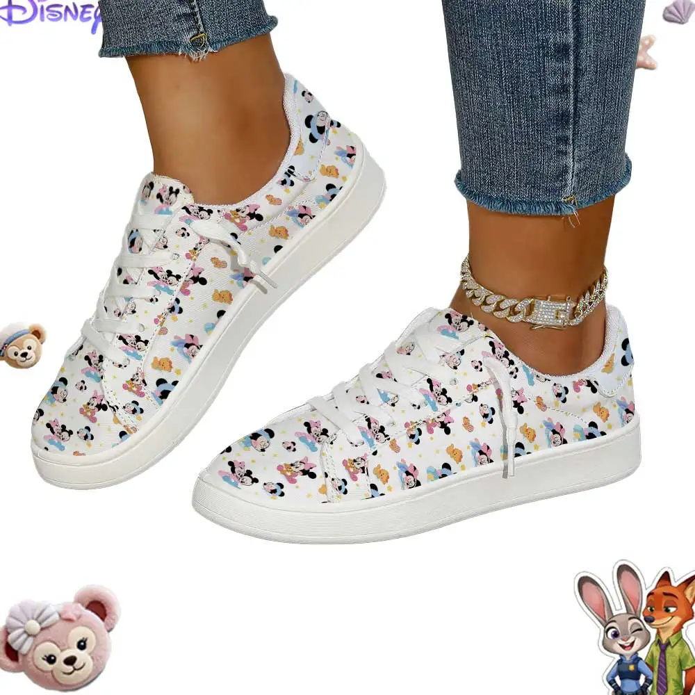 Женские низкие кроссовки Disney Mickey & Minnie Mouse с пастельным принтом — милые повседневные туфли
Женские низкие кроссовки Disney Mickey & Minnie Mouse с пастельным принтом — милые повседневные туфли