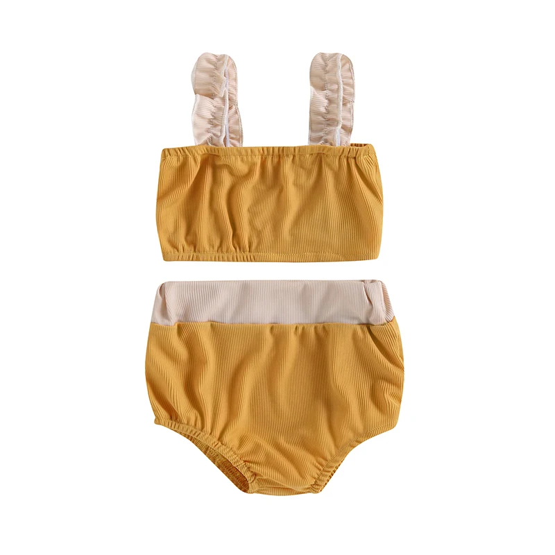 Kids Baby Girl 2pcs Swimsuits Summer Contrast Color Sleeveless Tank Tops and Beach Shorts Swimwear
Kids Baby Girl 2pcs Swimsuits Summer Contrast Color Sleeveless Tank Tops and Beach Shorts Swimwear