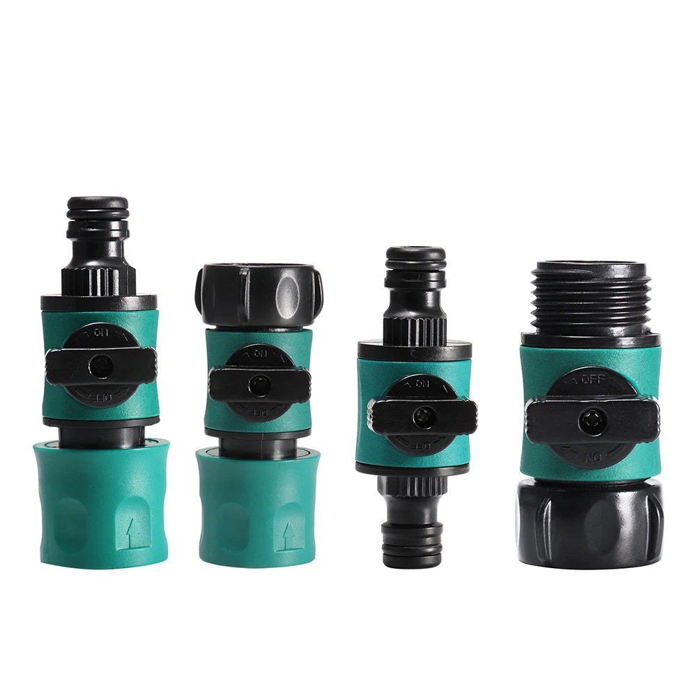 Hose Adapter Switch 4 Kinds Plastic Valve with Quick Connector Agriculture Garden Watering Prolong Hose Irrigation Pipe Fittings
Hose Adapter Switch 4 Kinds Plastic Valve with Quick Connector Agriculture Garden Watering Prolong Hose Irrigation Pipe Fittings