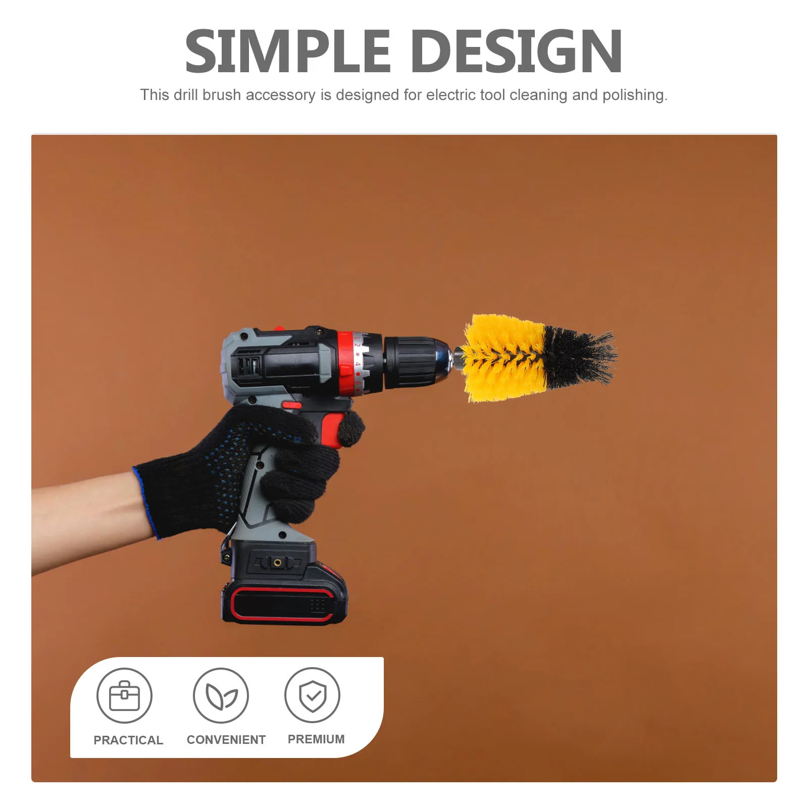 2Pcs Drill Scrubber Brush Kit Cleaning Brush Head Attachment for Drill Multi-Functional Steel PP Scrubbing and Polishing
2Pcs Drill Scrubber Brush Kit Cleaning Brush Head Attachment for Drill Multi-Functional Steel PP Scrubbing and Polishing