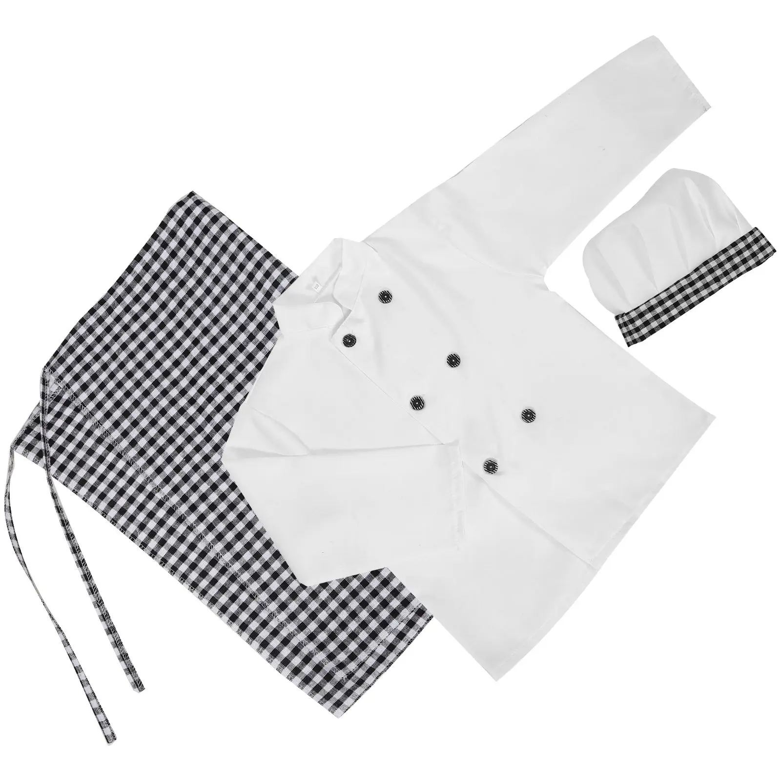 Children Chef Costume Kids Cooking Uniform Role Play Clothes Outfit Polyester Party DIY Decor Clothing Accessories
Children Chef Costume Kids Cooking Uniform Role Play Clothes Outfit Polyester Party DIY Decor Clothing Accessories