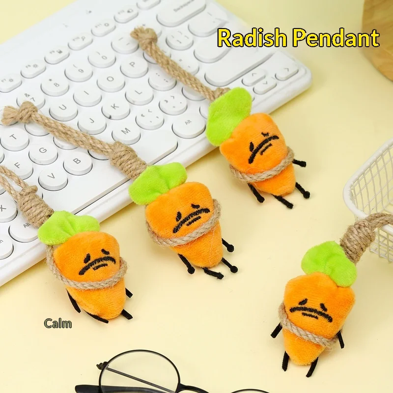 Viral Creative Funny Plush Carrot Keychain Soft Stuffed Backpack Pendant Bag Decoration Hanging Charm For Best Friend Gift
Viral Creative Funny Plush Carrot Keychain Soft Stuffed Backpack Pendant Bag Decoration Hanging Charm For Best Friend Gift