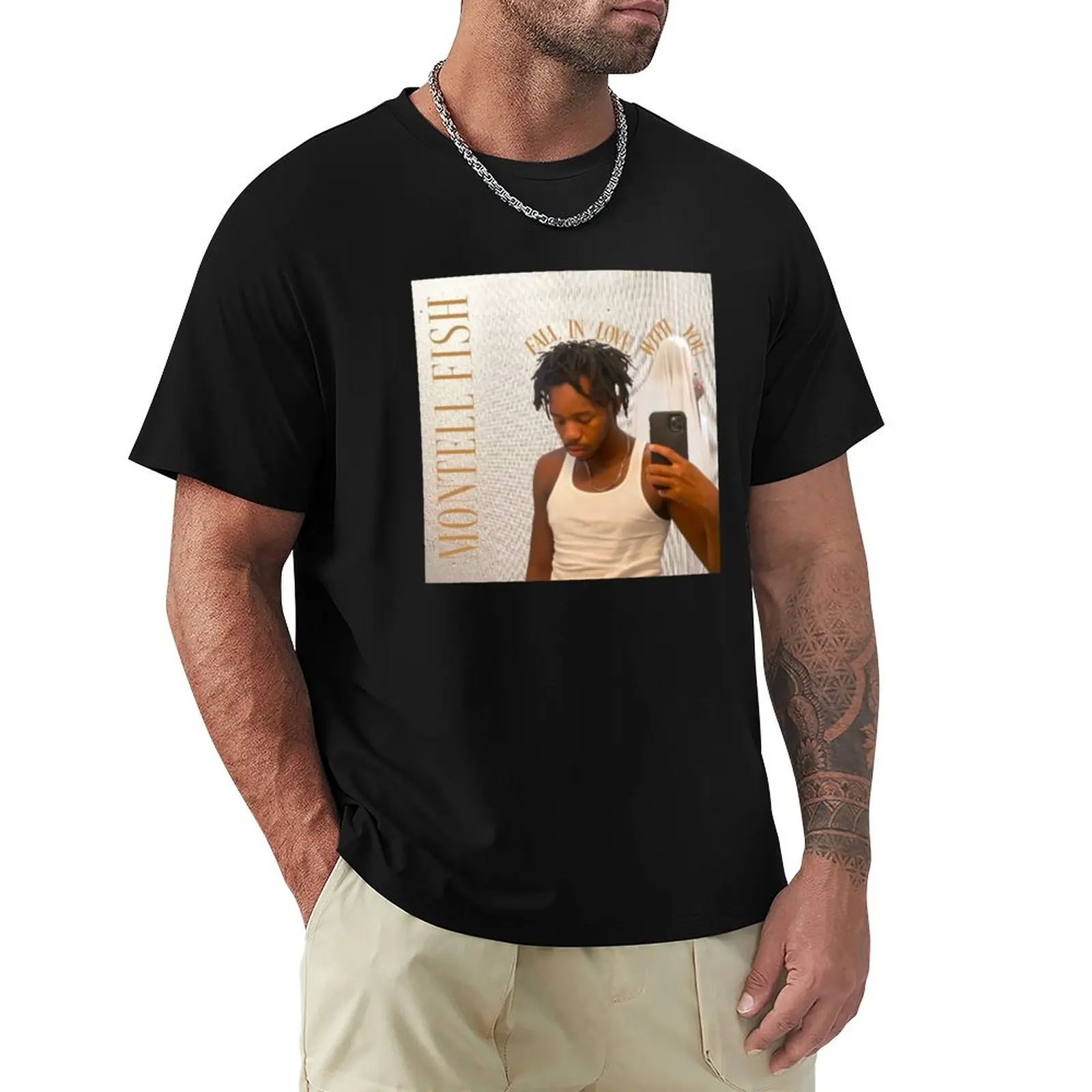 Montell Fish T-Shirt black t shirts graphic t shirt plus size tops summer top men workout shirt
Montell Fish T-Shirt black t shirts graphic t shirt plus size tops summer top men workout shirt