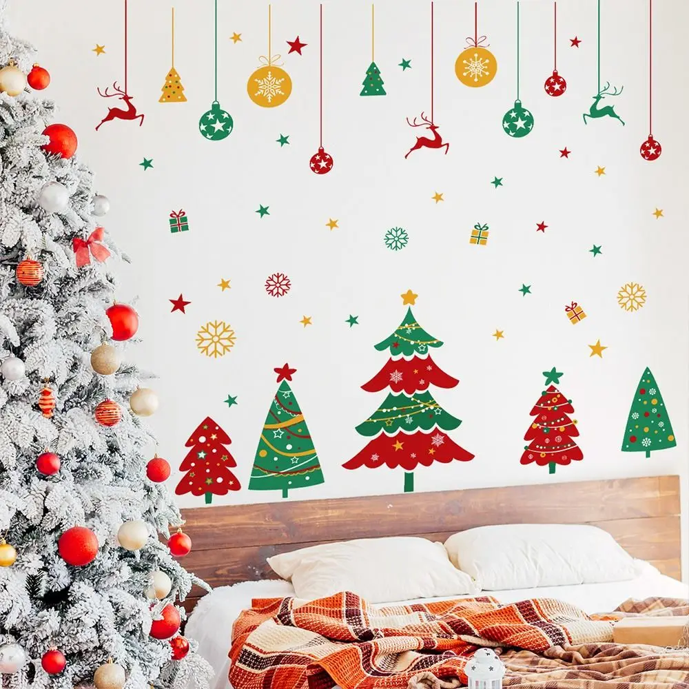 Stickers Self-adhesive Wallpaper Christmas Window Stickers Kids Room Wall Decals Christmas Wall Sticker Decorations For Home
Stickers Self-adhesive Wallpaper Christmas Window Stickers Kids Room Wall Decals Christmas Wall Sticker Decorations For Home