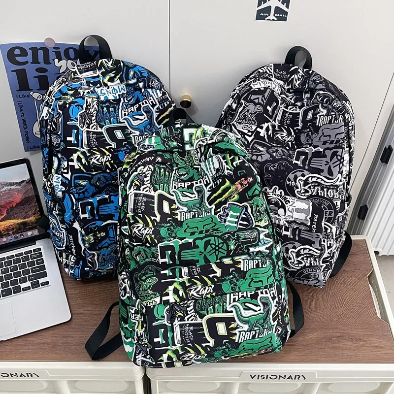 Большой вместительный повседневный рюкзак в лесном стиле, индивидуальный граффити, модный крутой рюкзак, новые модные сумки с цветочным принтом, горячая распродажа
Большой вместительный повседневный рюкзак в лесном стиле, индивидуальный граффити, модный крутой рюкзак, новые модные сумки с цветочным принтом, горячая распродажа
