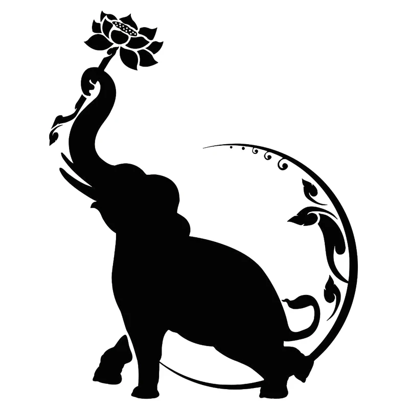 14.9cm*18.8cm Vinyl Decal India Elephant Lotus Flower Moon Fashion Car Sticker
14.9cm*18.8cm Vinyl Decal India Elephant Lotus Flower Moon Fashion Car Sticker