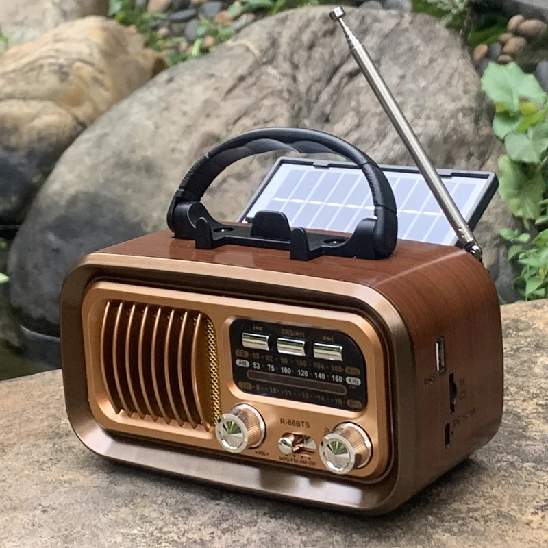 Классический винтажный портативный DSP-радио FM AM SW, беспроводной ретро солнечный Bluetooth-динамик, USB-музыкальный плеер, съемная батарея
Классический винтажный портативный DSP-радио FM AM SW, беспроводной ретро солнечный Bluetooth-динамик, USB-музыкальный плеер, съемная батарея