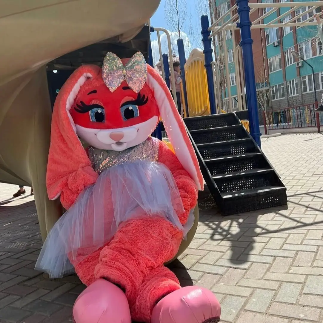 Couple Easter Bunny Red Rabbit Mascot Costume Bear Adults Advertising Fancy Suits Halloween Carnival Performance Outfits
Couple Easter Bunny Red Rabbit Mascot Costume Bear Adults Advertising Fancy Suits Halloween Carnival Performance Outfits