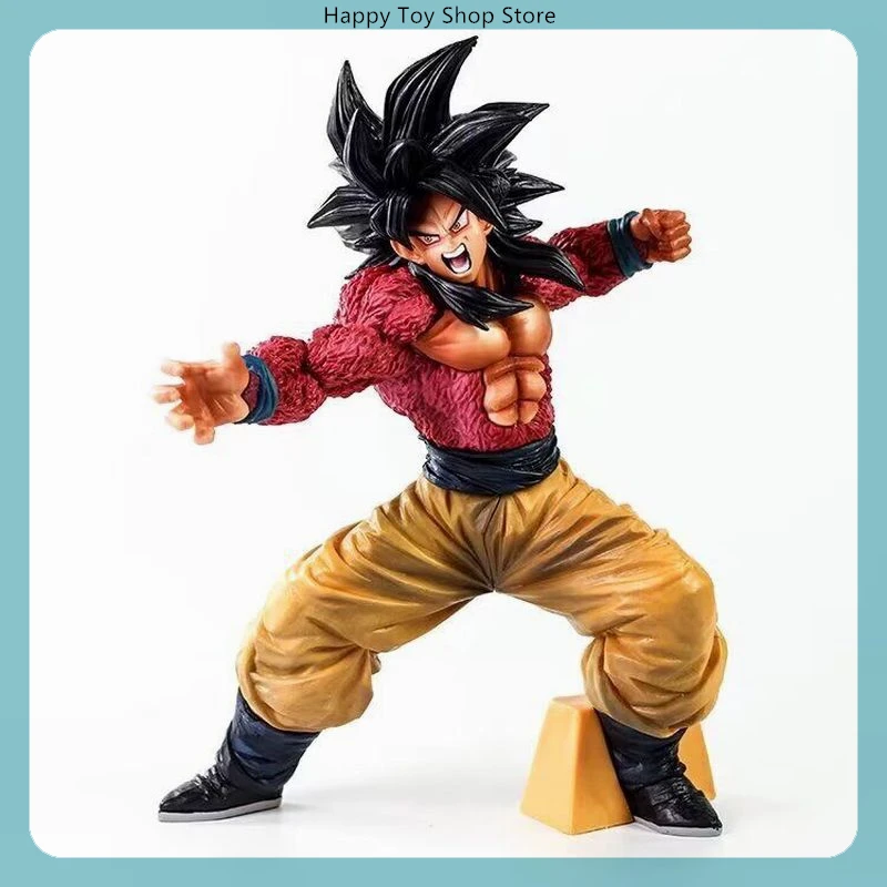 26 см Dragon Ball Son Goku Super Saiyan 4, японская аниме-фигурка, модель статуи, коллекция для мальчиков, украшение для рабочего стола, орнамент, игрушки, подарки
26 см Dragon Ball Son Goku Super Saiyan 4, японская аниме-фигурка, модель статуи, коллекция для мальчиков, украшение для рабочего стола, орнамент, игрушки, подарки