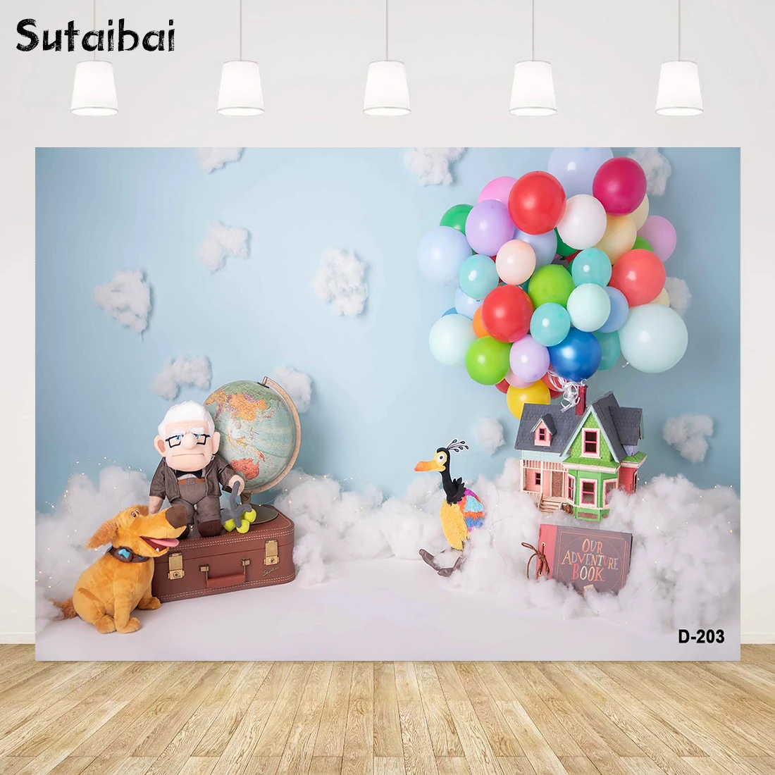 Photography Background Adventure Up Up and Away Balloon Blue Sky White Cloud Birthday Party Decor Backdrop Photo Studio
Photography Background Adventure Up Up and Away Balloon Blue Sky White Cloud Birthday Party Decor Backdrop Photo Studio