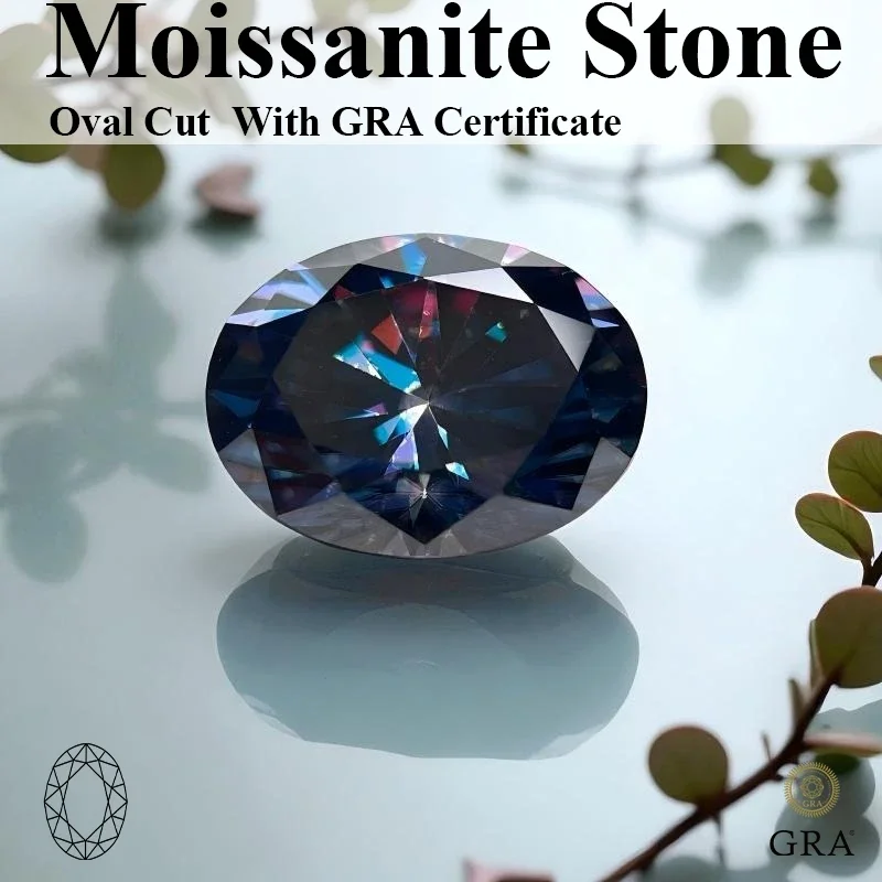 NEW Top Quality Oval Cut Moissanite Stone Emperor Purple Color Loose Beads For Diy Jewelry Making With Certificate
NEW Top Quality Oval Cut Moissanite Stone Emperor Purple Color Loose Beads For Diy Jewelry Making With Certificate