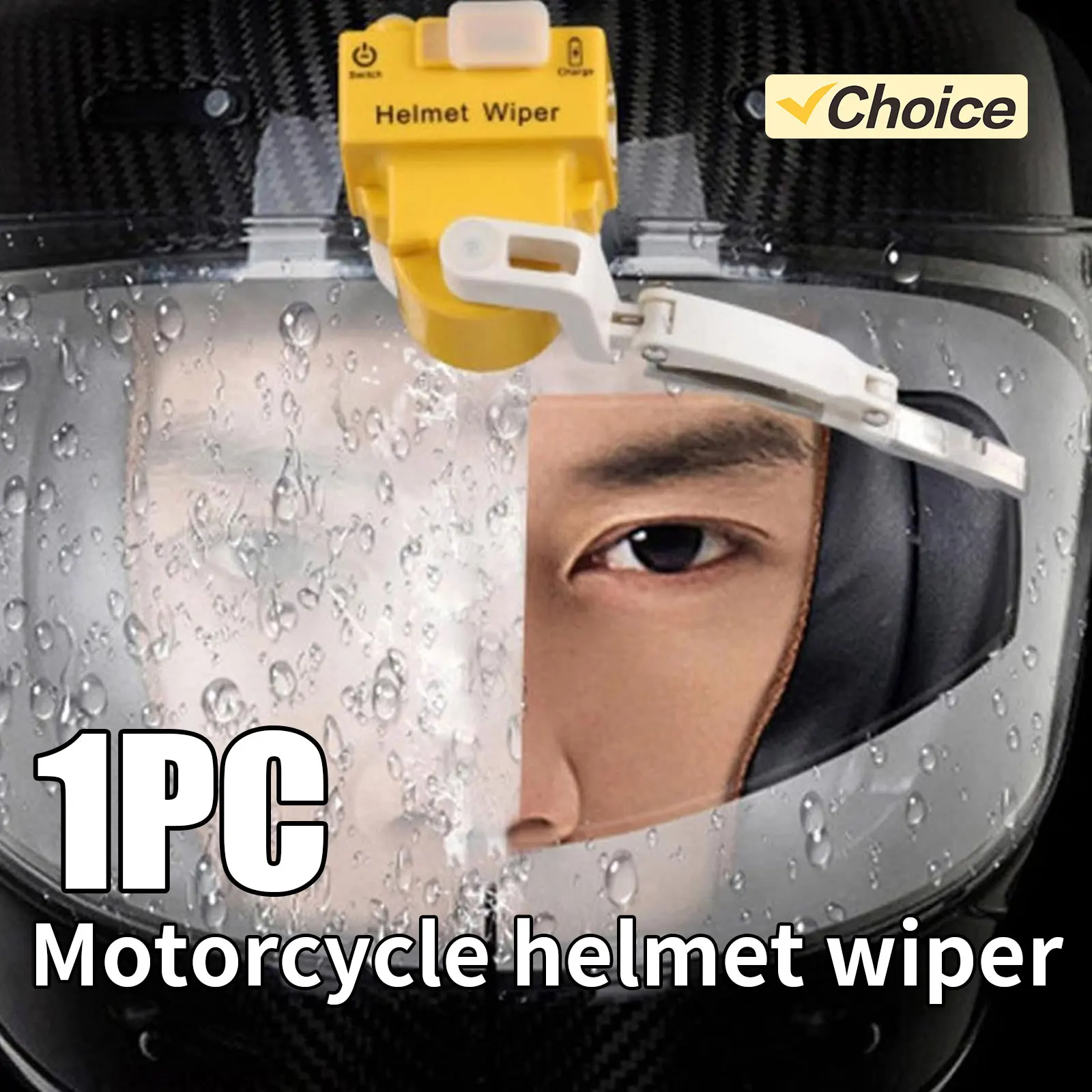 Helmet Automatic Wiper Motorcycle Electric Vehicle Cycling Helmet Accessories Wiper Portable Usb Charging 5v Rain Protection
Helmet Automatic Wiper Motorcycle Electric Vehicle Cycling Helmet Accessories Wiper Portable Usb Charging 5v Rain Protection