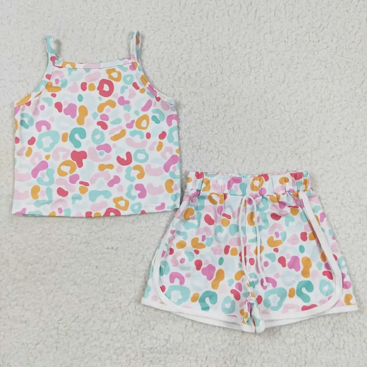 GSSO0342 Girl Summer Clothes Sleeveless Top With Shorts 2 Pieces Set Kids Boutique Outfits
GSSO0342 Girl Summer Clothes Sleeveless Top With Shorts 2 Pieces Set Kids Boutique Outfits