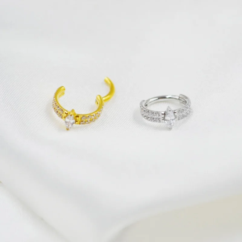 10pcs Body Jewelry Piercing -316L Surgical Steel 2 Row CZ Pave Ear Helix Daith Cartilage Tragus Earring Nose Clicker Septum Ring
10pcs Body Jewelry Piercing -316L Surgical Steel 2 Row CZ Pave Ear Helix Daith Cartilage Tragus Earring Nose Clicker Septum Ring