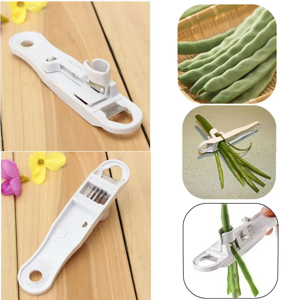 Green Bean Slicer Bean Shredder Multifunctional Vegetable Cutter Bean Tearer Runner Slicer Remover Peeler Kitchen Accessories
Green Bean Slicer Bean Shredder Multifunctional Vegetable Cutter Bean Tearer Runner Slicer Remover Peeler Kitchen Accessories
