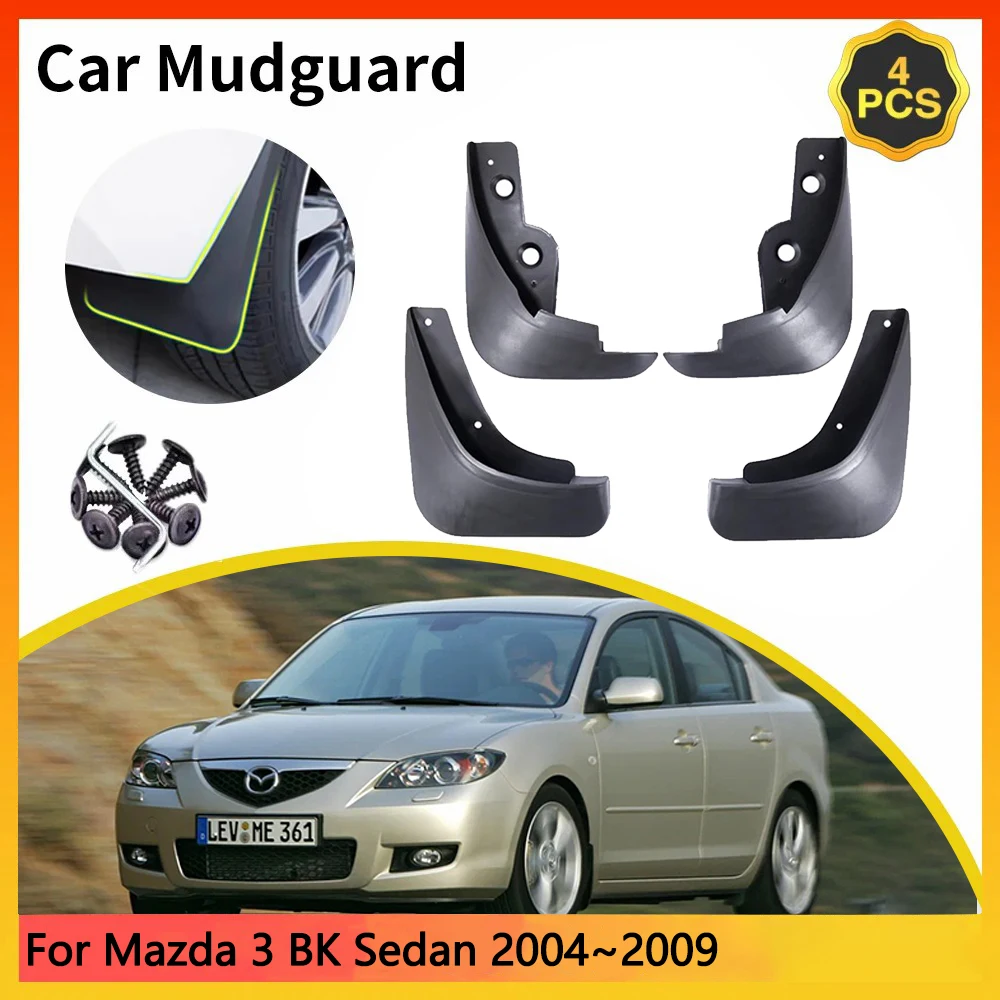 For Mazda 3 BK MK1 1th 1Gen Sedan Saloon 2004~2009 2005 2006 2007 Car Mudguards Mudflap Mudguard Splash Guards Mud Flaps Fender
For Mazda 3 BK MK1 1th 1Gen Sedan Saloon 2004~2009 2005 2006 2007 Car Mudguards Mudflap Mudguard Splash Guards Mud Flaps Fender