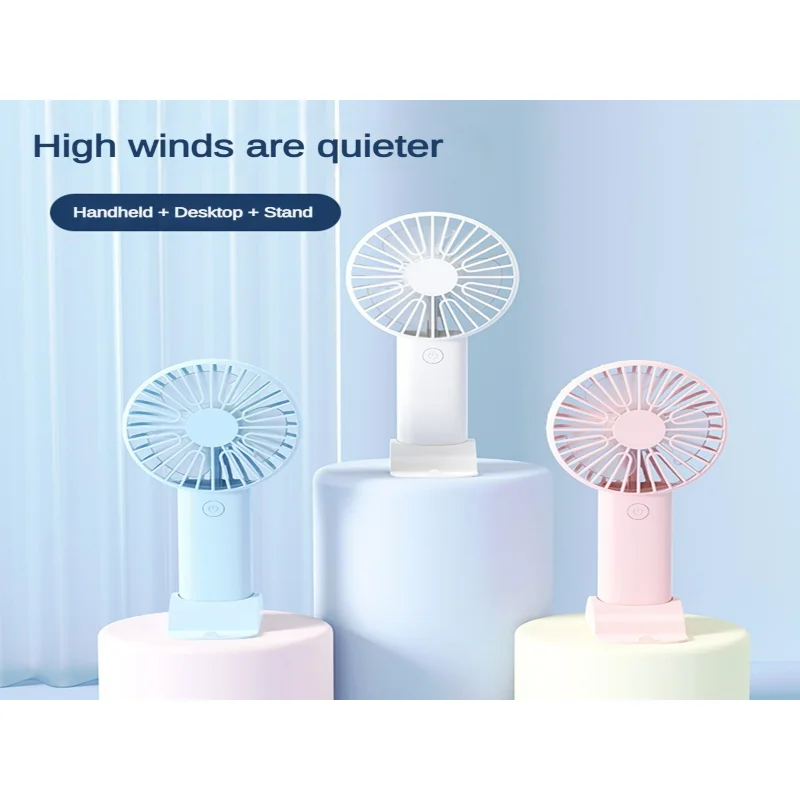 Rechargeable Handheld Mini Fan Small Desk Cooler Portable Air Conditioner - Student Cute Mini Fan Handheld Mute.
Rechargeable Handheld Mini Fan Small Desk Cooler Portable Air Conditioner - Student Cute Mini Fan Handheld Mute.