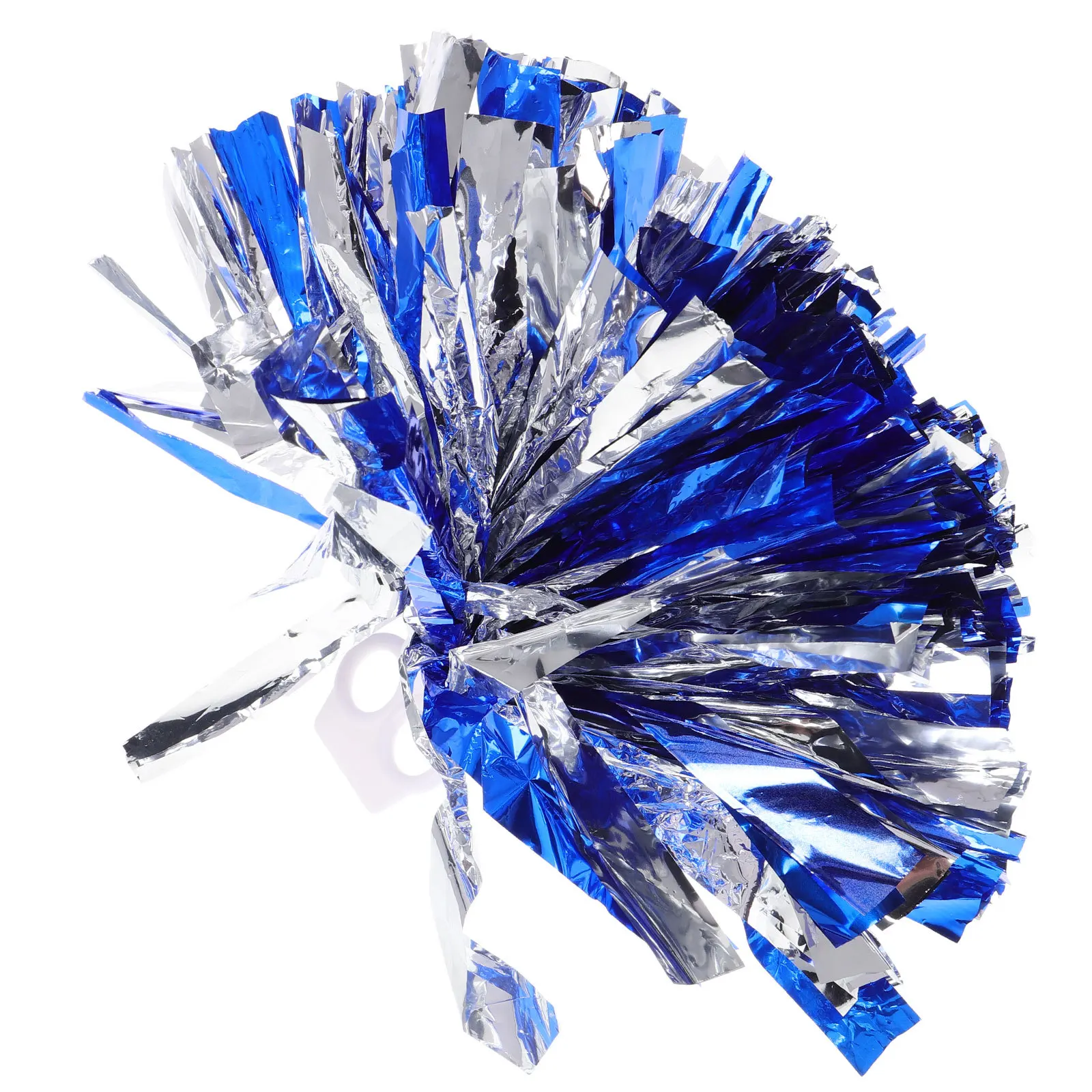 Cheer Pom Blue Silver Metallic Foil Cheerleading Poms Sports Party Dance Cheering Supplies
Cheer Pom Blue Silver Metallic Foil Cheerleading Poms Sports Party Dance Cheering Supplies