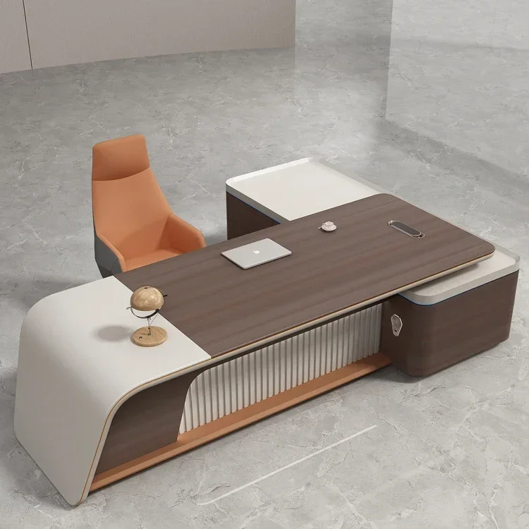 Office Desk Luxury Manager Executive With Led Drawers Storage L Shaped Modern Simplicity Computer Table Furniture Filing Cabinet
Office Desk Luxury Manager Executive With Led Drawers Storage L Shaped Modern Simplicity Computer Table Furniture Filing Cabinet