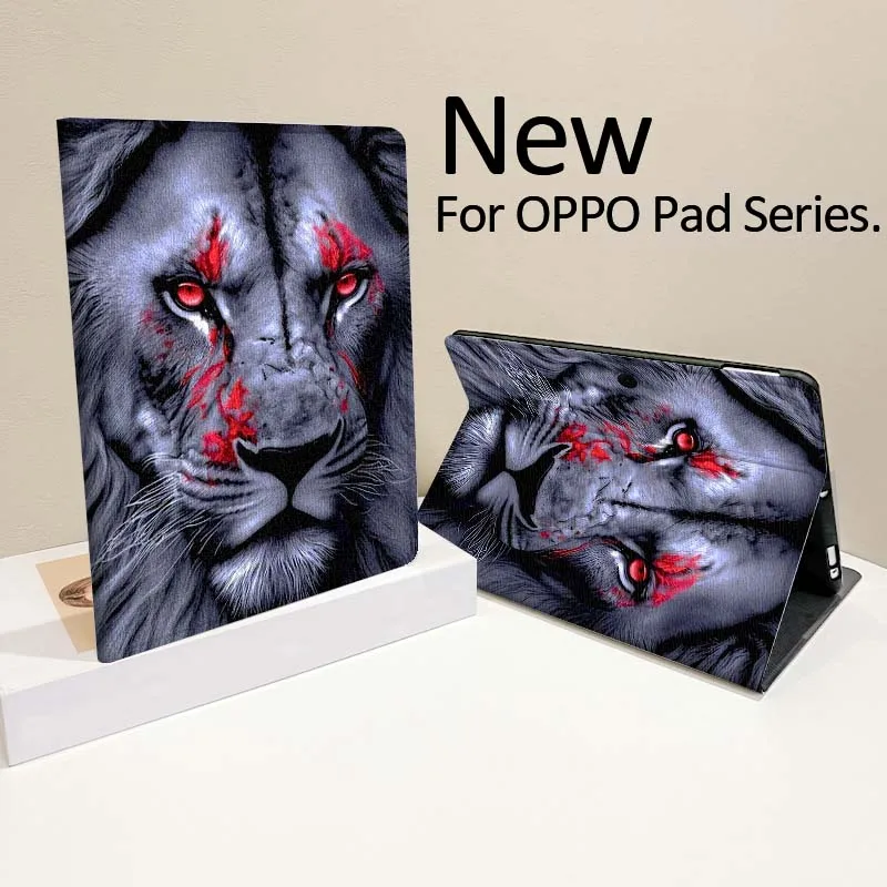 Lion Dark Cool Pattern For Oppo Pad X SE 4 3 11 13.2 11.61 11.4 10.36 Pro 2 Air2 2025 Silk Pattern Soft Tablet Case
Lion Dark Cool Pattern For Oppo Pad X SE 4 3 11 13.2 11.61 11.4 10.36 Pro 2 Air2 2025 Silk Pattern Soft Tablet Case