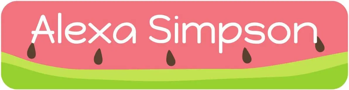 Custom Small Rectangle Name Labels for Kids (64 Labels) - Waterproof Stickers for Daycare, School, Lunch Boxes & More
Custom Small Rectangle Name Labels for Kids (64 Labels) - Waterproof Stickers for Daycare, School, Lunch Boxes & More