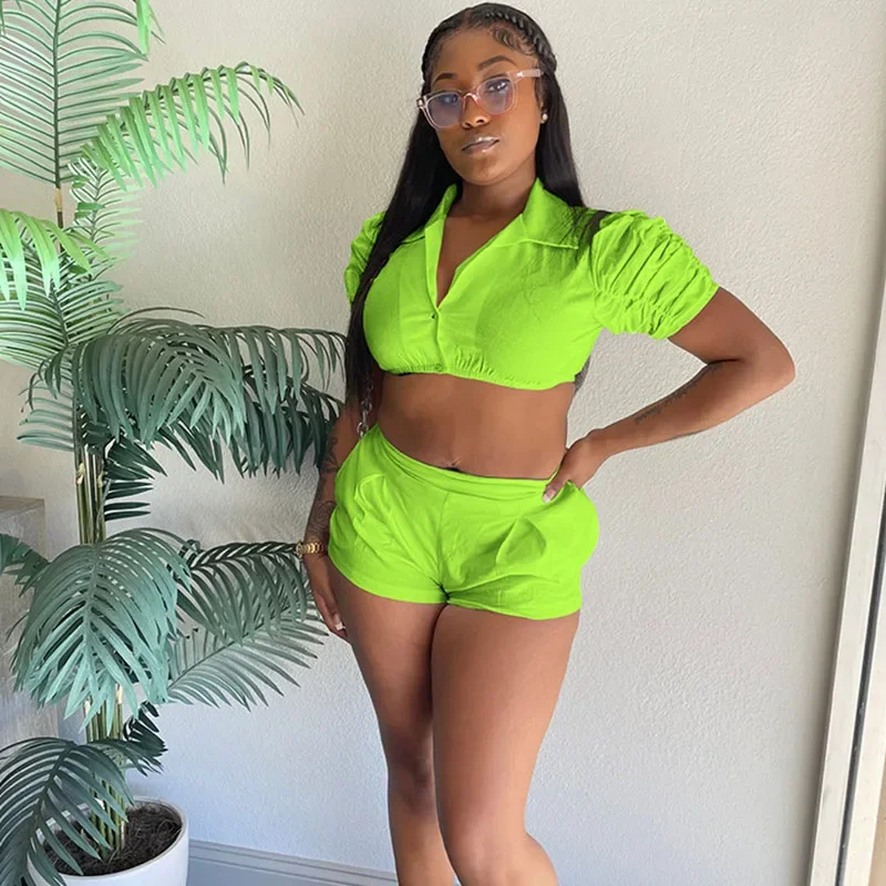 Solid Casual Outfits for Women Two Piece Set Summer Clothes Ruched Short Sleeve Shirt Crop Top and Shorts Matching Sets Outfits
Solid Casual Outfits for Women Two Piece Set Summer Clothes Ruched Short Sleeve Shirt Crop Top and Shorts Matching Sets Outfits