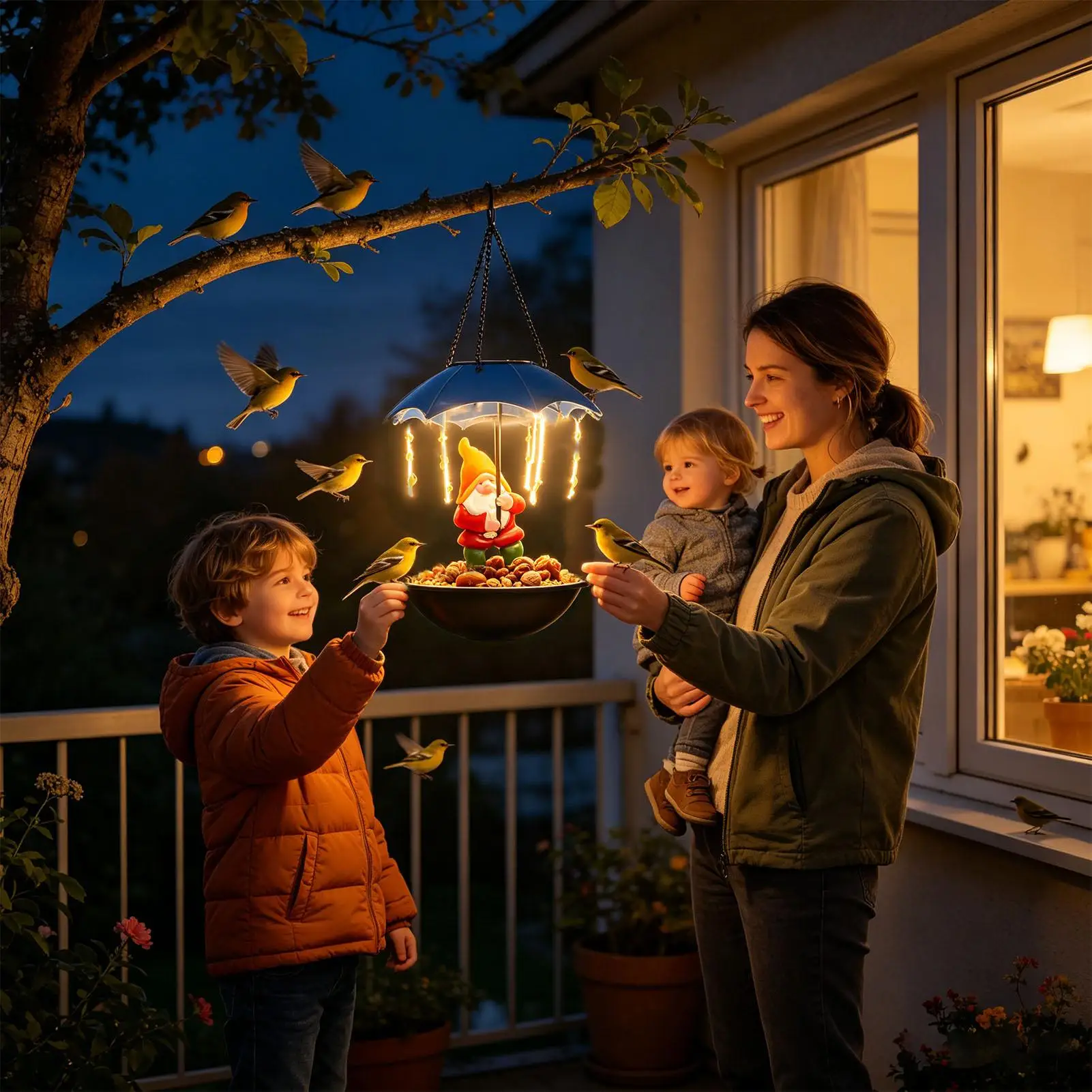 Metal Bird Feeder With Solar Light Gnome Garden Decor Outdoor Yard Wild Bird Suet Feeders For Garden Pathway Backyard Farm Lawn
Metal Bird Feeder With Solar Light Gnome Garden Decor Outdoor Yard Wild Bird Suet Feeders For Garden Pathway Backyard Farm Lawn