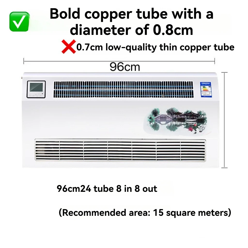 Wall-mounted Water-cooled Air Conditioner Radiator, Exposed Water-cooled Fan, Water-cooled Air Conditioner Blower Radiator
Wall-mounted Water-cooled Air Conditioner Radiator, Exposed Water-cooled Fan, Water-cooled Air Conditioner Blower Radiator