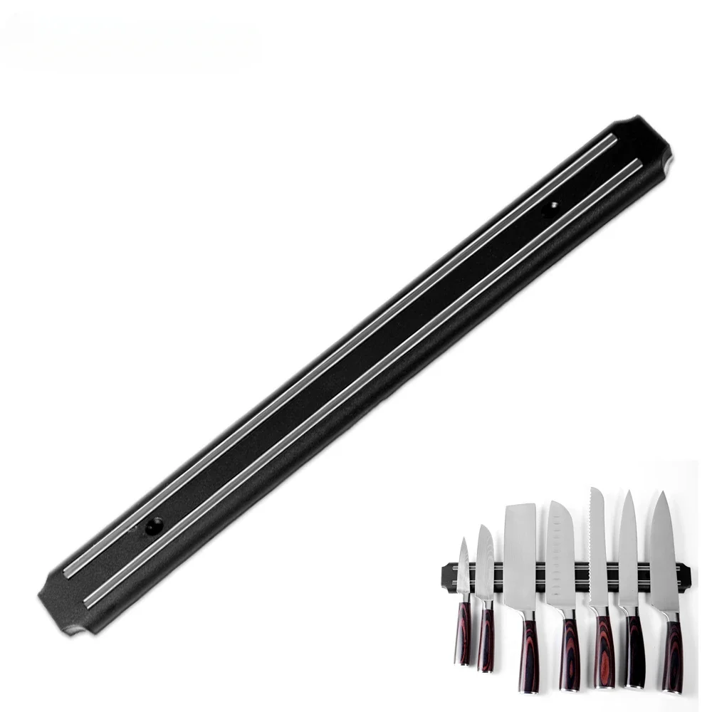 High Quality Magnetic Knife Holder Wall Mounted Strip Cutter Stainless Steel Storage Rack Home Kitchen Knives Accessories
High Quality Magnetic Knife Holder Wall Mounted Strip Cutter Stainless Steel Storage Rack Home Kitchen Knives Accessories
