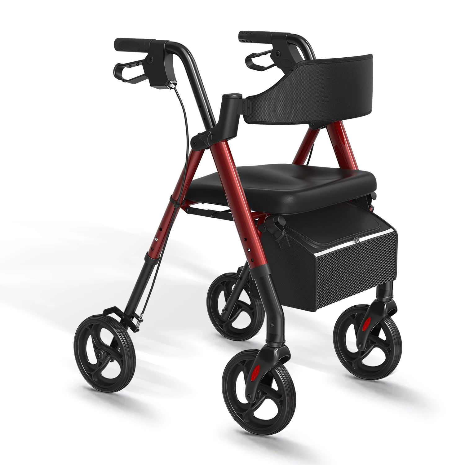 MaiDeSiTe Rollator Walkers For Seniors, Foldable Walker With Seat, Rollator Walker With Durable Aluminum, 8" Big Wheels For All
MaiDeSiTe Rollator Walkers For Seniors, Foldable Walker With Seat, Rollator Walker With Durable Aluminum, 8" Big Wheels For All