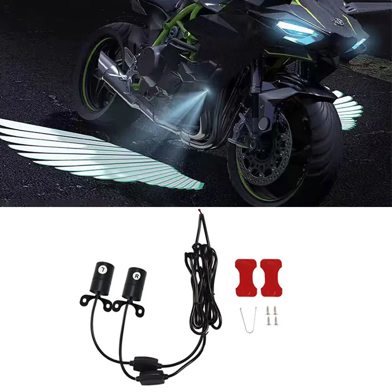 2 pcs Motorcycle Angel Wings Projection Light Kit, Underbody Waterproof LED Lamps Welcome Door Courtesy Light
2 pcs Motorcycle Angel Wings Projection Light Kit, Underbody Waterproof LED Lamps Welcome Door Courtesy Light