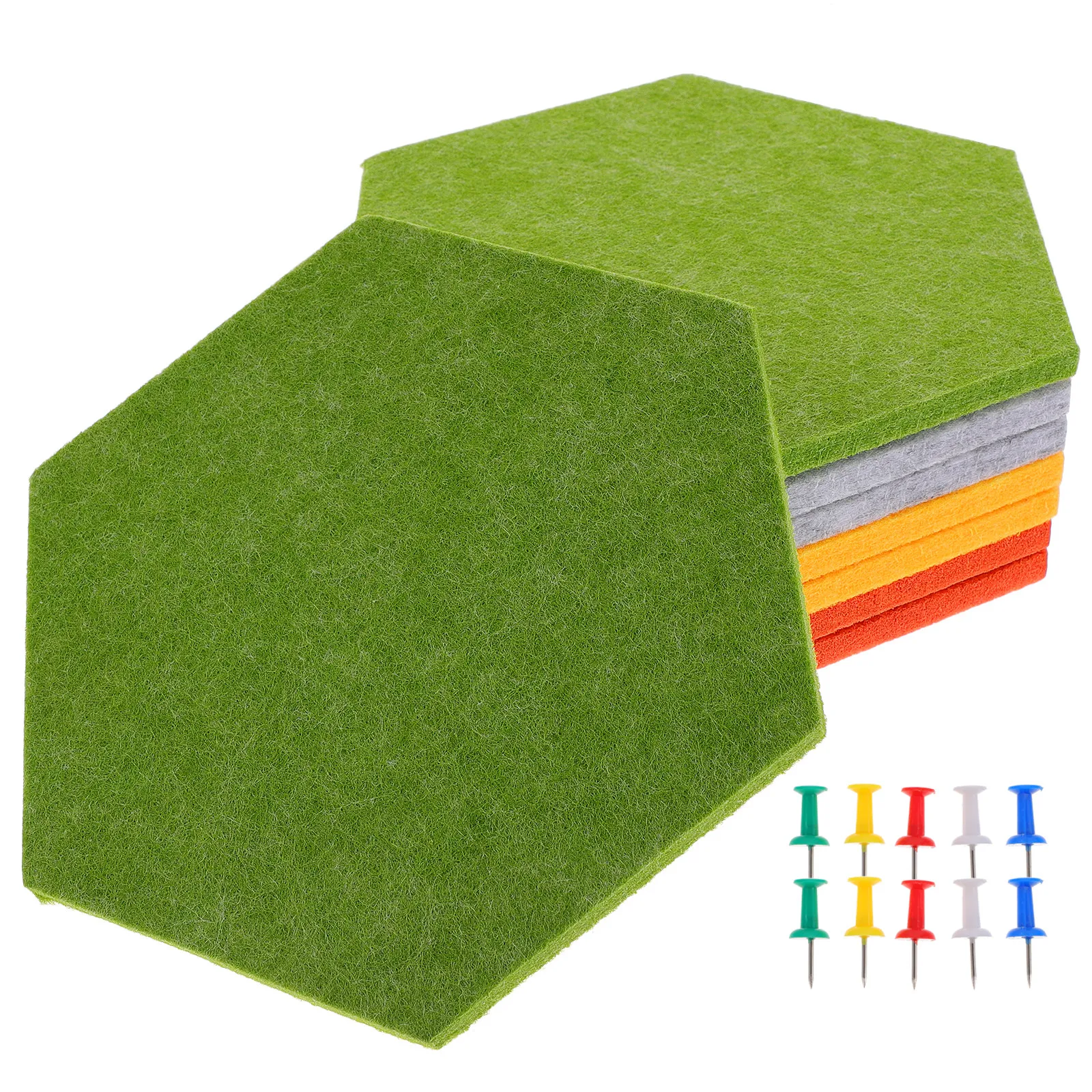 8Pcs Hexagon Felt Bulletin Board Colorful Wall-Mounted Multi-Use Memo Wall Pin Board Adhesive Soft Felt Display for Home Office
8Pcs Hexagon Felt Bulletin Board Colorful Wall-Mounted Multi-Use Memo Wall Pin Board Adhesive Soft Felt Display for Home Office