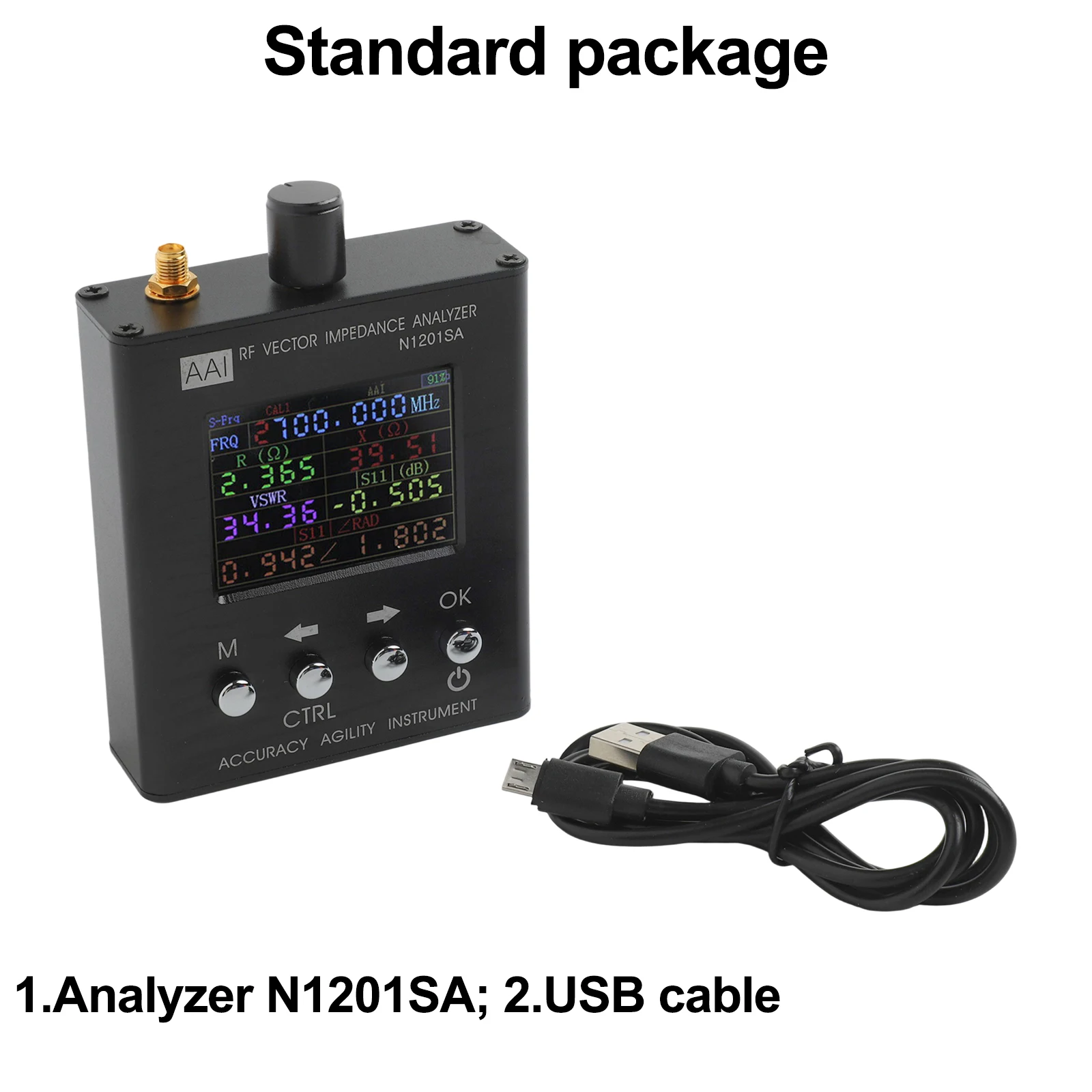 For Antenna Calibration Frequency Tester Antenna Analyzer Calibration Equipment 140MHz To 2700MHz Frequency Range
For Antenna Calibration Frequency Tester Antenna Analyzer Calibration Equipment 140MHz To 2700MHz Frequency Range