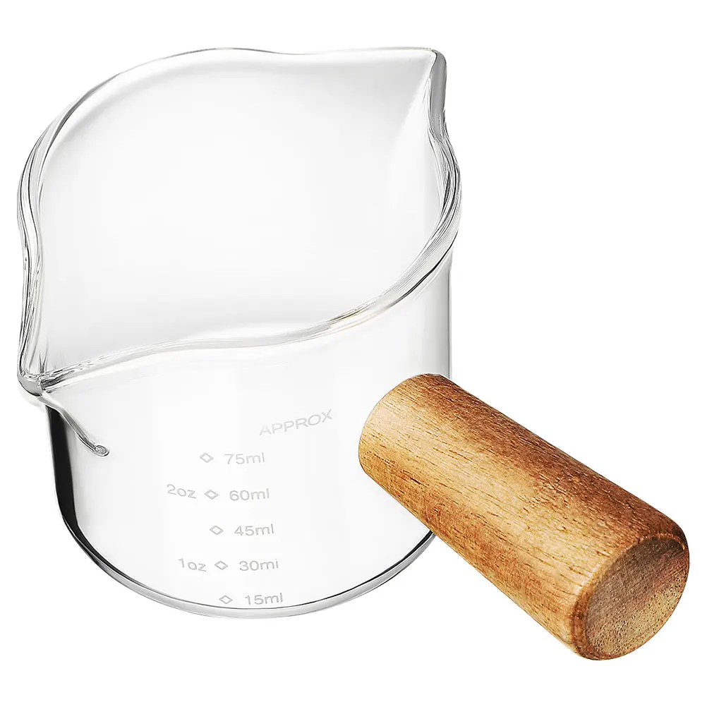 Coffee Latte Pitcher Glass Small Milk Jug Unique Spout Home Cafe Restaurant Wood H Multipurpose Liquid Dispenser
Coffee Latte Pitcher Glass Small Milk Jug Unique Spout Home Cafe Restaurant Wood H Multipurpose Liquid Dispenser