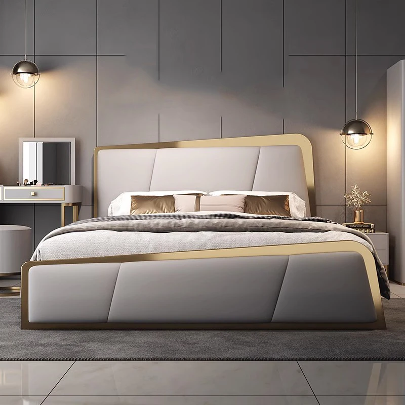 Modern Sofa Massage Bed Bedroom Luxury Loft Frame Queen Bed European Sleeping Princess Letto Matrimoniale Lounge Suite Furniture
Modern Sofa Massage Bed Bedroom Luxury Loft Frame Queen Bed European Sleeping Princess Letto Matrimoniale Lounge Suite Furniture