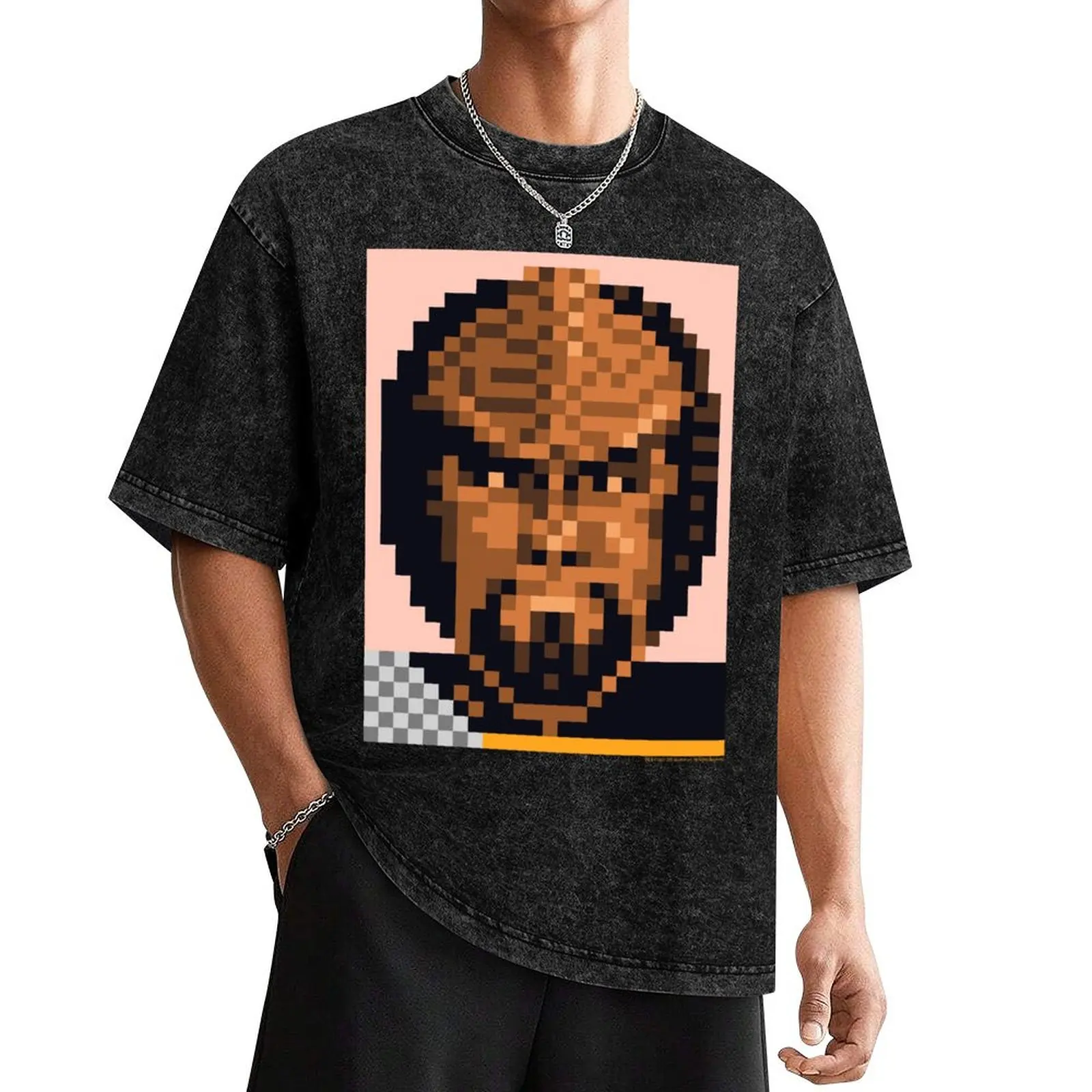 Star Trek: The Next Generation Worf Klingon Pixel Portrait T-Shirt Luxury man vintage clothes clothes for men
Star Trek: The Next Generation Worf Klingon Pixel Portrait T-Shirt Luxury man vintage clothes clothes for men