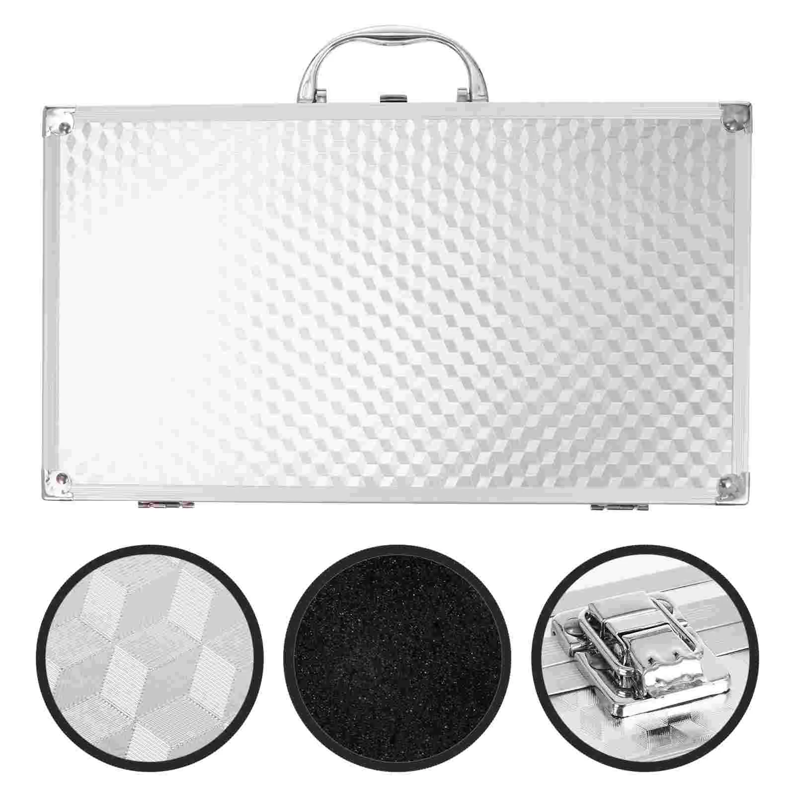 Aluminum Box for 8 Sound Cards Storage Case Travel Carrying Box Protects Equipment Simple Stylish Design
Aluminum Box for 8 Sound Cards Storage Case Travel Carrying Box Protects Equipment Simple Stylish Design