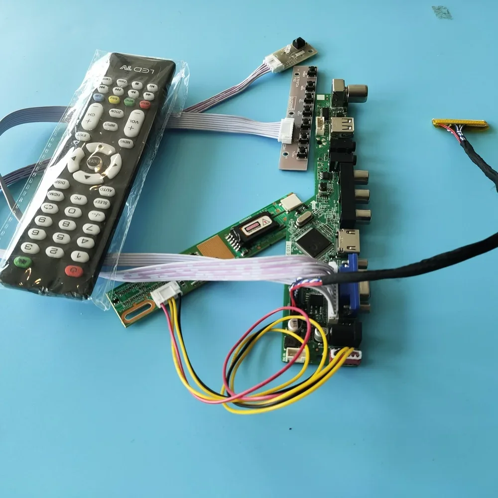 Kit For LTN154P3-L01/L02/L05 30Pin 1680x1050 15.4" TV controller board LCD display 1CCFL LVDS VGA AV USB RF HDMI-compatible 60HZ
Kit For LTN154P3-L01/L02/L05 30Pin 1680x1050 15.4" TV controller board LCD display 1CCFL LVDS VGA AV USB RF HDMI-compatible 60HZ