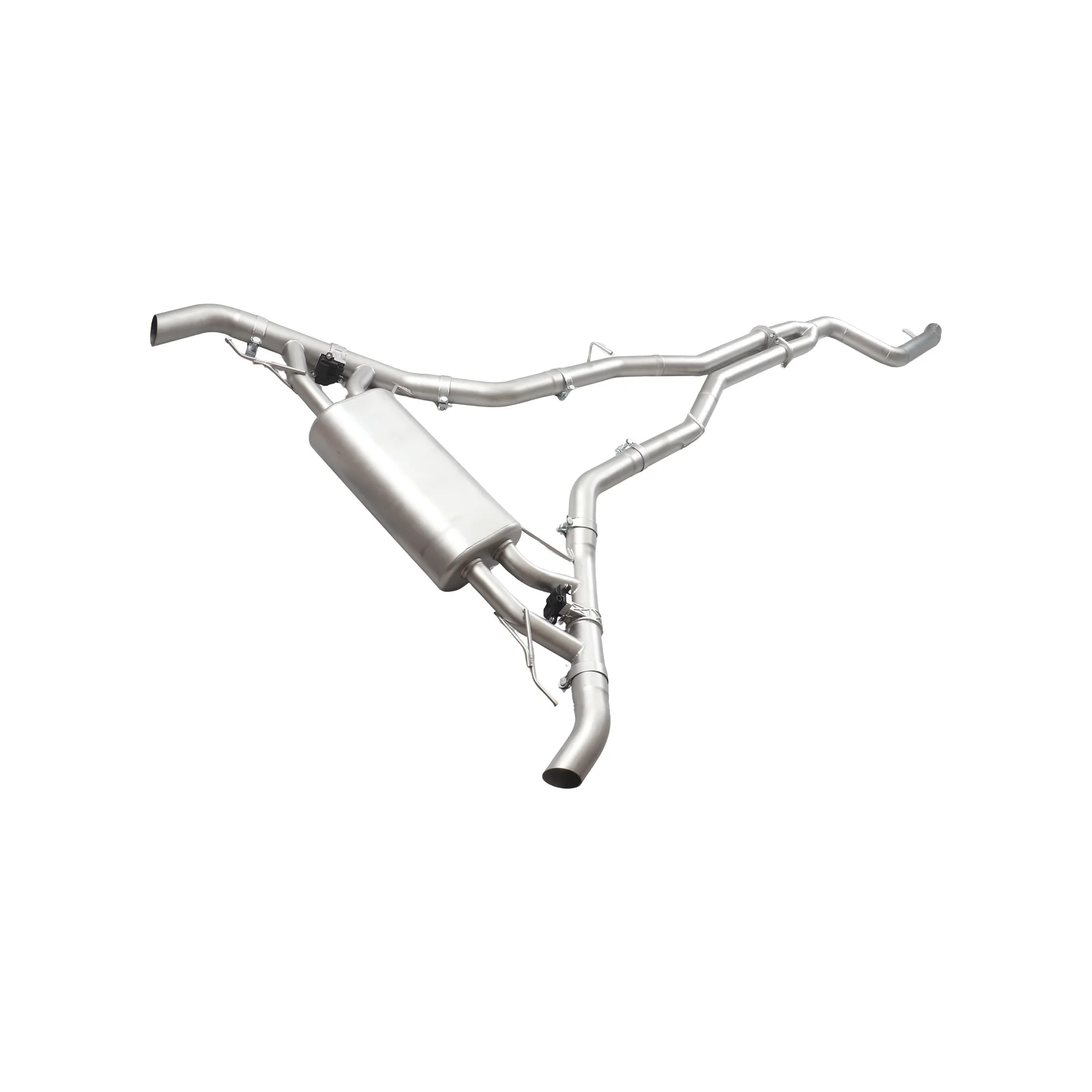 YT SS304 Mid-Tail Exhaust System (Dual-Side Single-Exit, Valved) for BMW X7 G07 3.0T
YT SS304 Mid-Tail Exhaust System (Dual-Side Single-Exit, Valved) for BMW X7 G07 3.0T