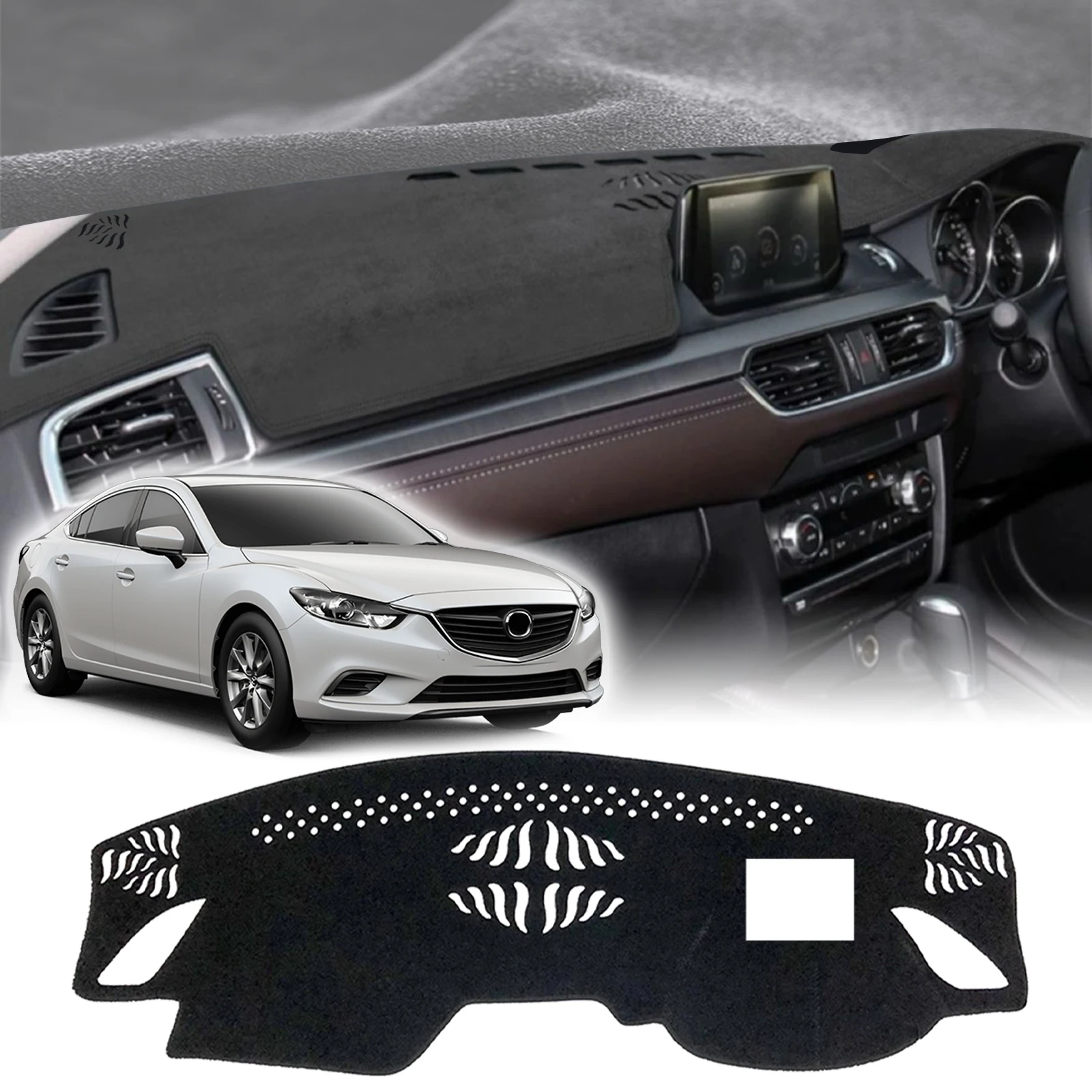 Подходит для Mazda 6 GL Atenza 2015 2016 2017, автомобильный коврик для приборной панели, солнцезащитный козырек для приборной панели, защитный ковер, аксессуары
Подходит для Mazda 6 GL Atenza 2015 2016 2017, автомобильный коврик для приборной панели, солнцезащитный козырек для приборной панели, защитный ковер, аксессуары