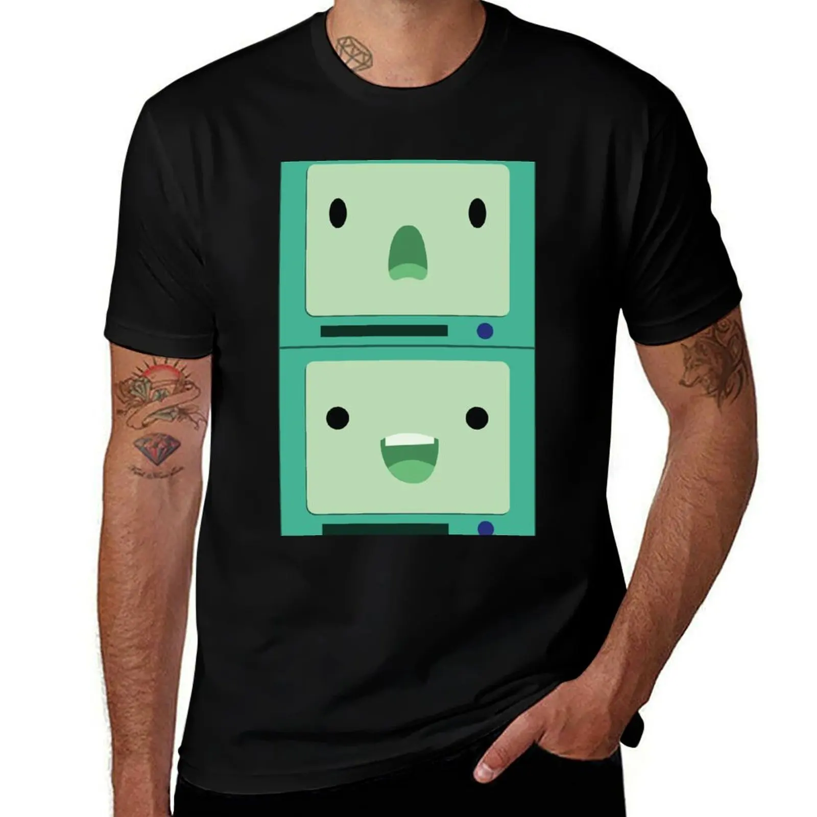 BMO Faces T-Shirt man t shirt cute clothes animal prinfor boys Men's t-shirt
BMO Faces T-Shirt man t shirt cute clothes animal prinfor boys Men's t-shirt