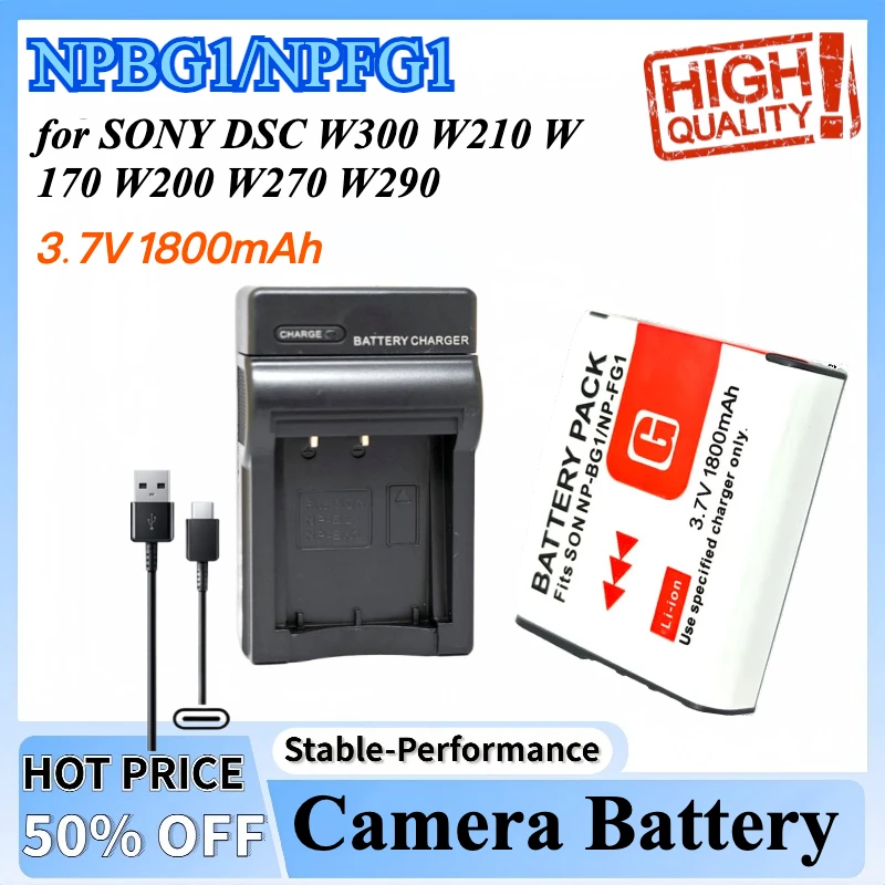 NPBG1 NPFG1 NP-BG1 NP-FG1 NP BG1 FG1 Battery Charger for SONY DSC W300 W210 W170 W200 W270 W290 WX10 H9 HX5C H70 H50 H10 T100
NPBG1 NPFG1 NP-BG1 NP-FG1 NP BG1 FG1 Battery Charger for SONY DSC W300 W210 W170 W200 W270 W290 WX10 H9 HX5C H70 H50 H10 T100