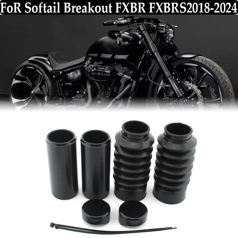 For Harley Softail Breakout FXBR FXBRS 2018-2024 Front Fork Cover Motorcycle Protector Gaiters Boot Shock Dust
For Harley Softail Breakout FXBR FXBRS 2018-2024 Front Fork Cover Motorcycle Protector Gaiters Boot Shock Dust