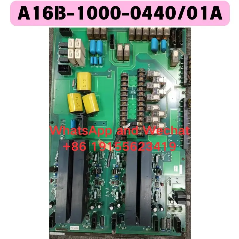 Б/у A16B-1000-0440/01A Плата управления медленным проводом Функциональный тест ОК Быстрая доставка
Б/у A16B-1000-0440/01A Плата управления медленным проводом Функциональный тест ОК Быстрая доставка