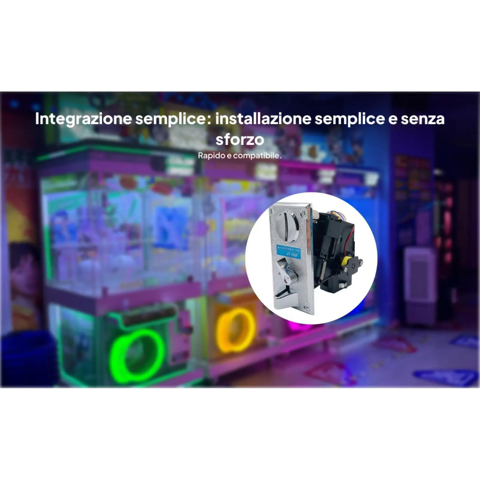 Selector for Operated Vending Machine Arcade Game Installation
Selector for Operated Vending Machine Arcade Game Installation