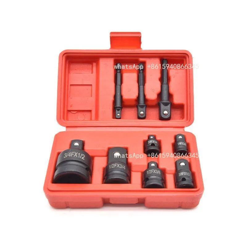 9Pcs Socket Converter Set Air Wrench Socket Reducer Adapter
9Pcs Socket Converter Set Air Wrench Socket Reducer Adapter