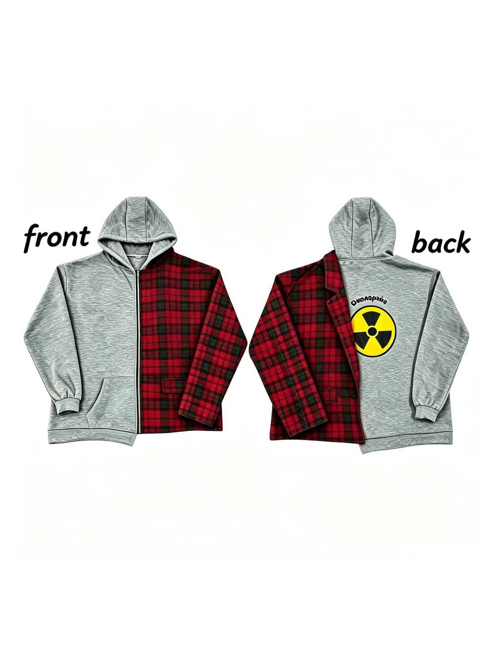 2026 New American Retro Punk Red Grid Splicing Zipper Hoodie Radiant Logo Printed Loose Long Sleeve Street Trendy Commuter Coat
2026 New American Retro Punk Red Grid Splicing Zipper Hoodie Radiant Logo Printed Loose Long Sleeve Street Trendy Commuter Coat