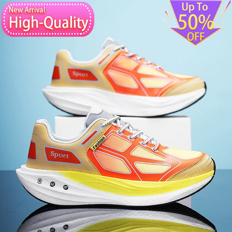 New Summer High-quality Mens Sports Shoes Breathable and Rebound Running Shoes for Marathons Fashionable Versatile Walking Shoes
New Summer High-quality Mens Sports Shoes Breathable and Rebound Running Shoes for Marathons Fashionable Versatile Walking Shoes